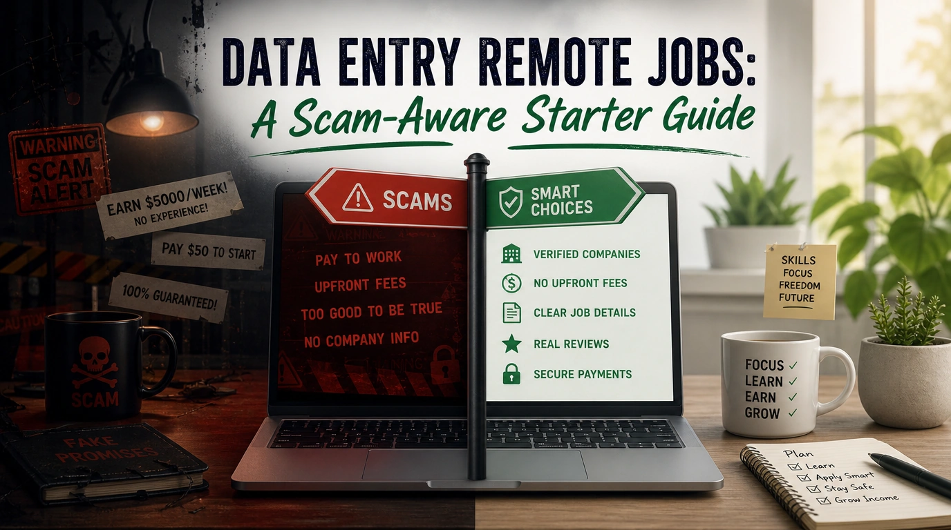 Data Entry Remote Jobs - A Scam-Aware Starter Guide for 2026