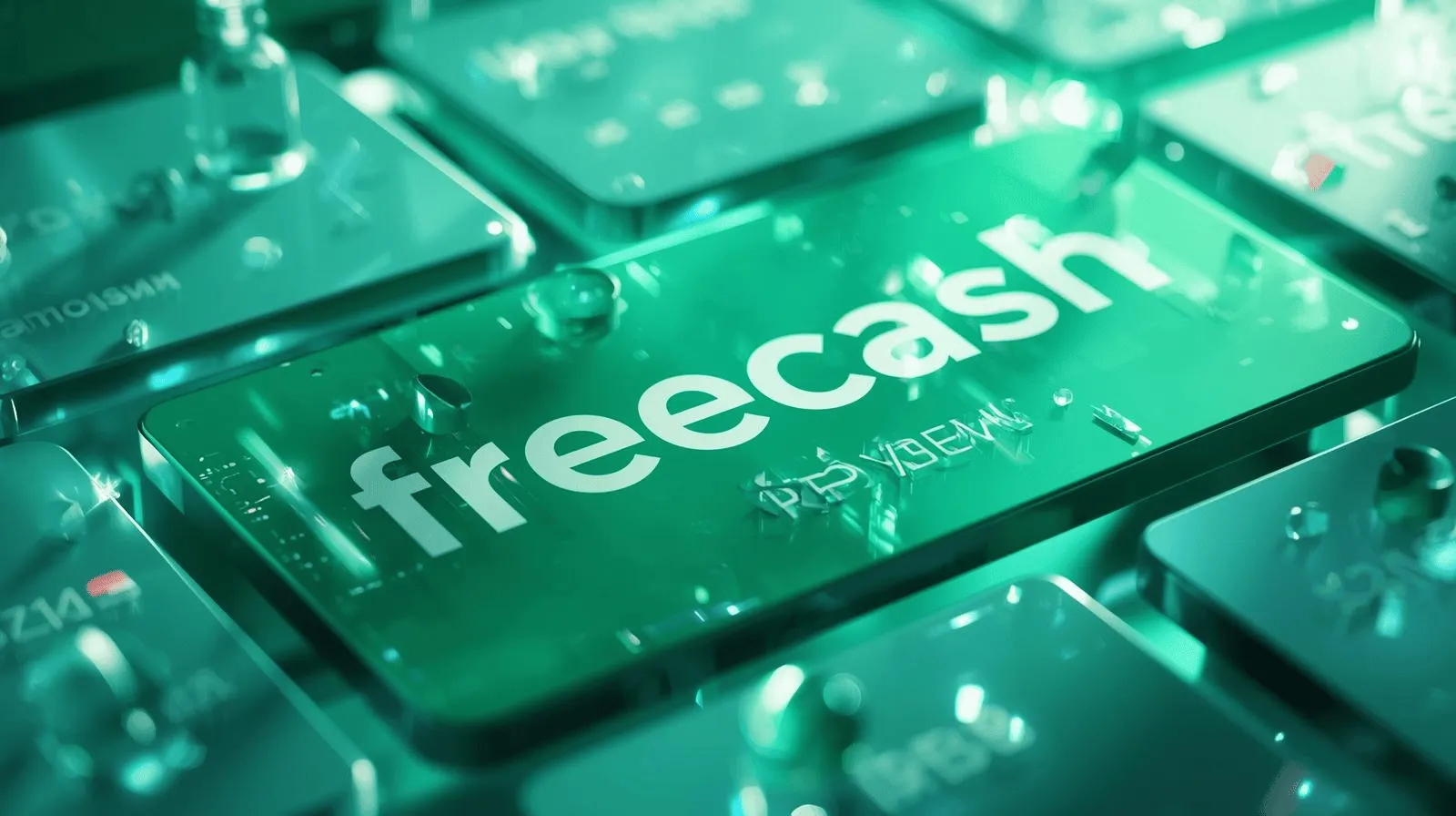 A phone showing the Freecash app interface with offers