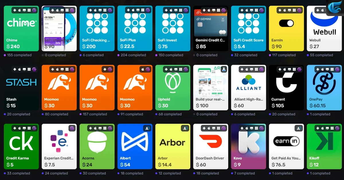 Image of Coins for Gemsloot Review