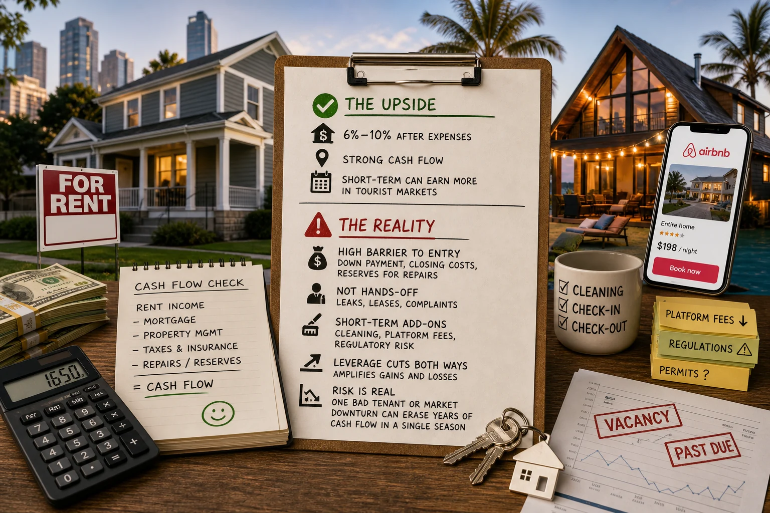 Rental properties as an income generating asset