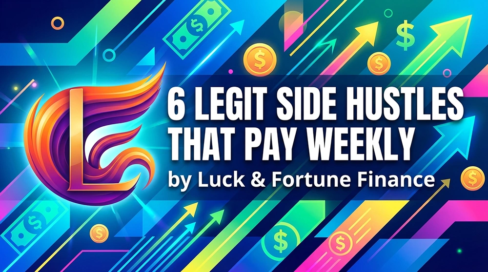 6 Legit Side Hustles That Pay Weekly Header