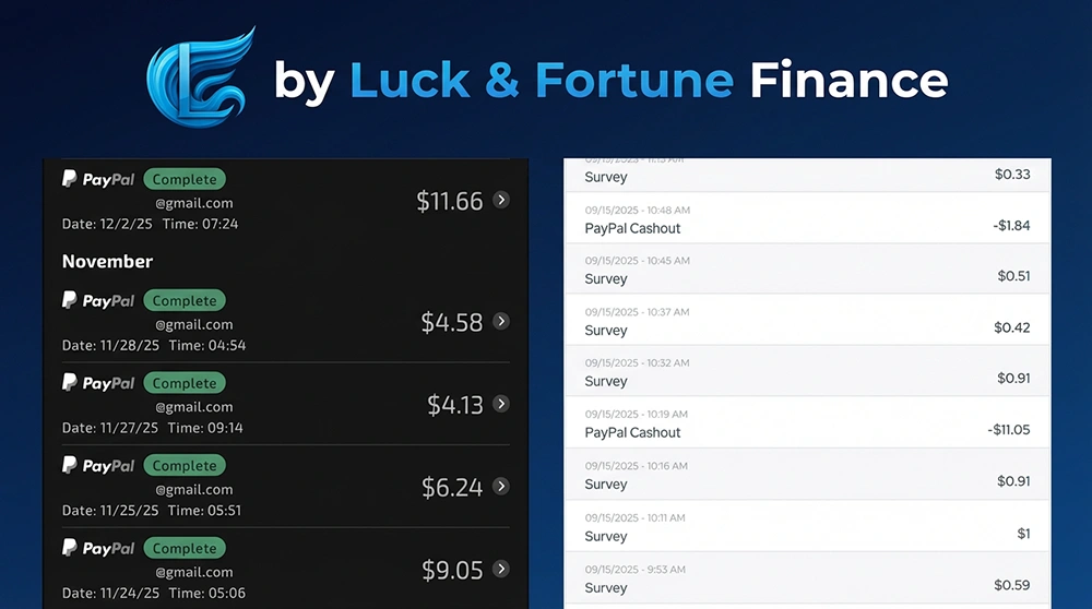 Attapoll & Qmee Payout Proof Side by Side