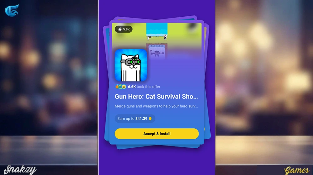 Snakzy App Game Selection