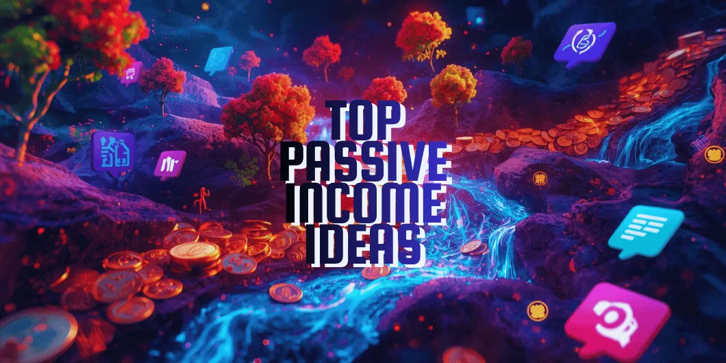 An image representing various streams of passive income