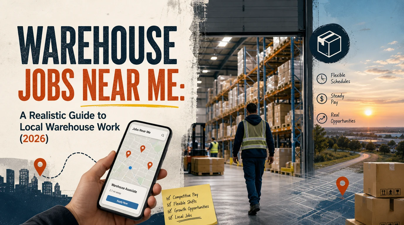 Warehouse Jobs Near Me: A Realistic Guide to Local Warehouse Work (2026)